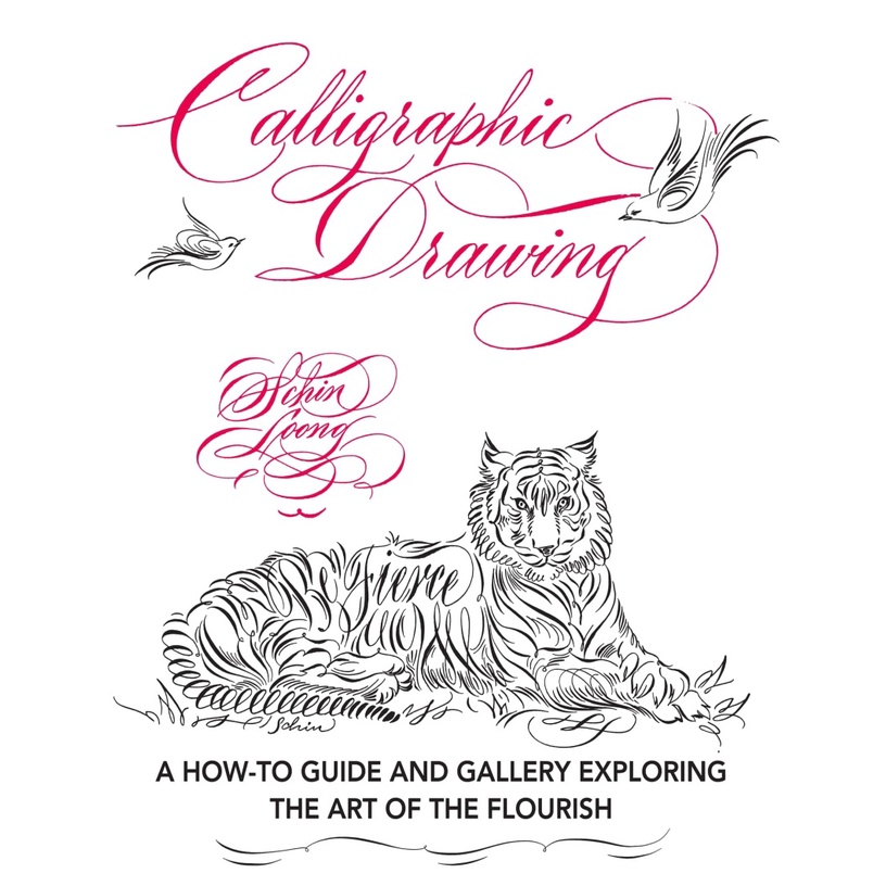 Art // Calligraphic Drawing - A How -To Guide and Gallery Exploring the Art of the Flourish