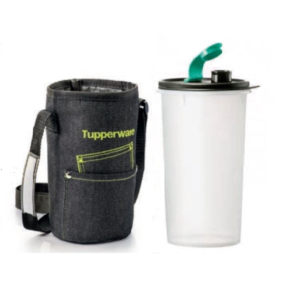 Tupperware High Handolier with Cool Jeans Pouch (1) 1.5L