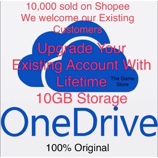 Onedrive One Drive 10GB Upgrade or Customised / Normal 5TB Account