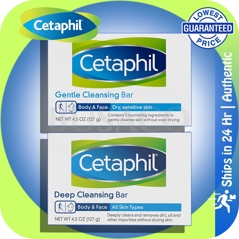 Cetaphil Deep Cleansing Facial Bar Cetaphil Gentle Cleansing Bar