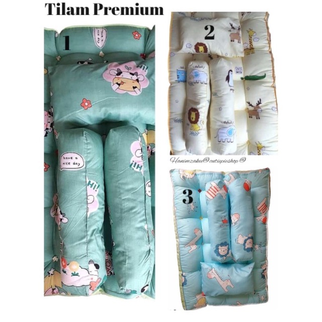 Buy Tilam Bayi Newborn Bed Bayi Baby Nest Set Tilam Bantal Baby Sleeping Bed Baby Mattress Set New Born Baby Seetracker Malaysia