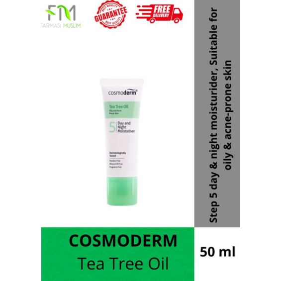 Cosmoderm Tea Tree Oil Hydracalm Face Mist 50ml