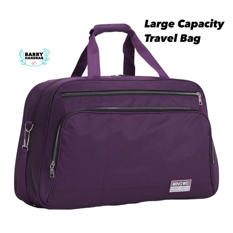 Nylon Travel Bag Beg Bersalin Water Resistant Kain Nylon Beg Baju Beg