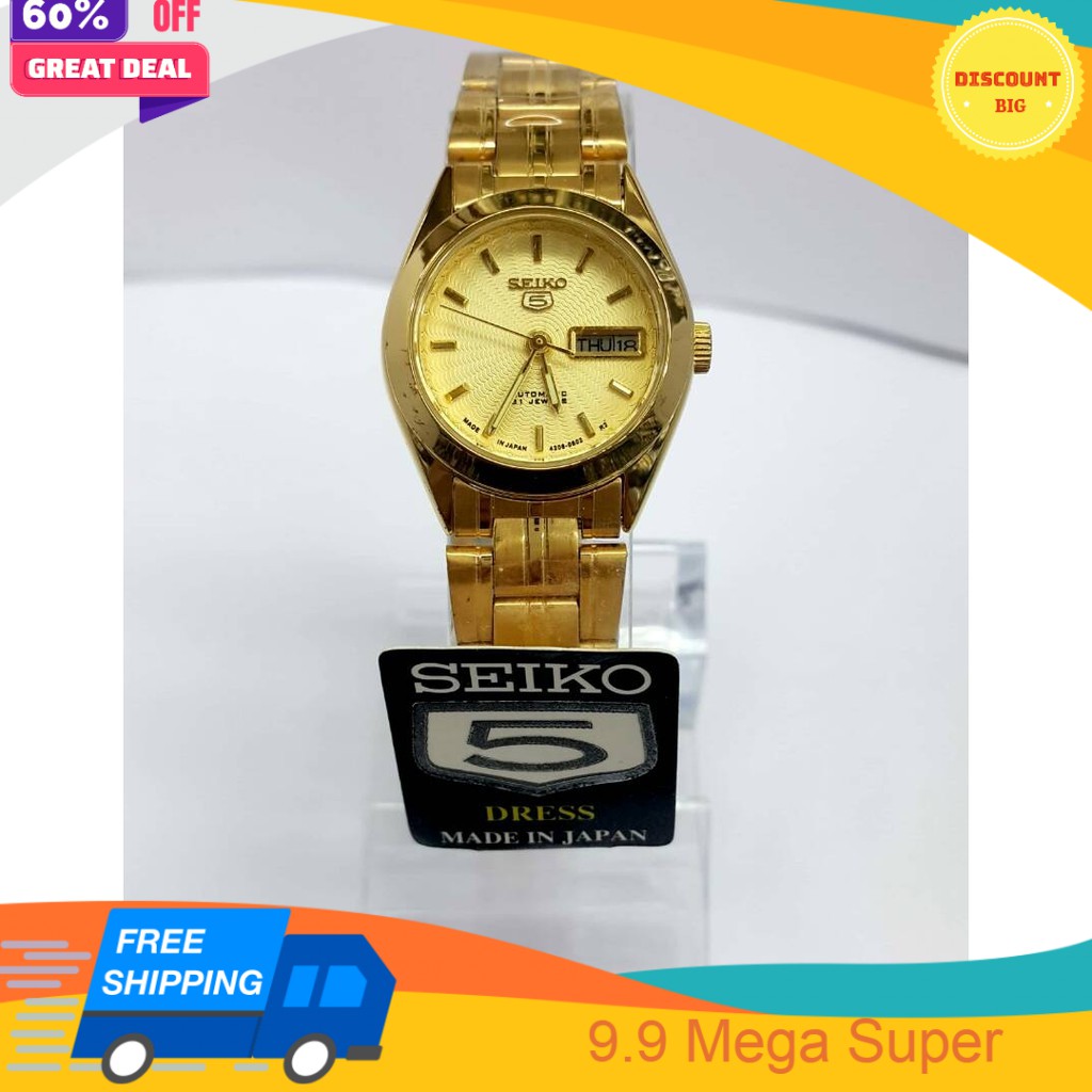 6 Month Warranty * seiko Automatic women watch Japan movement 06 | Shopee  Malaysia