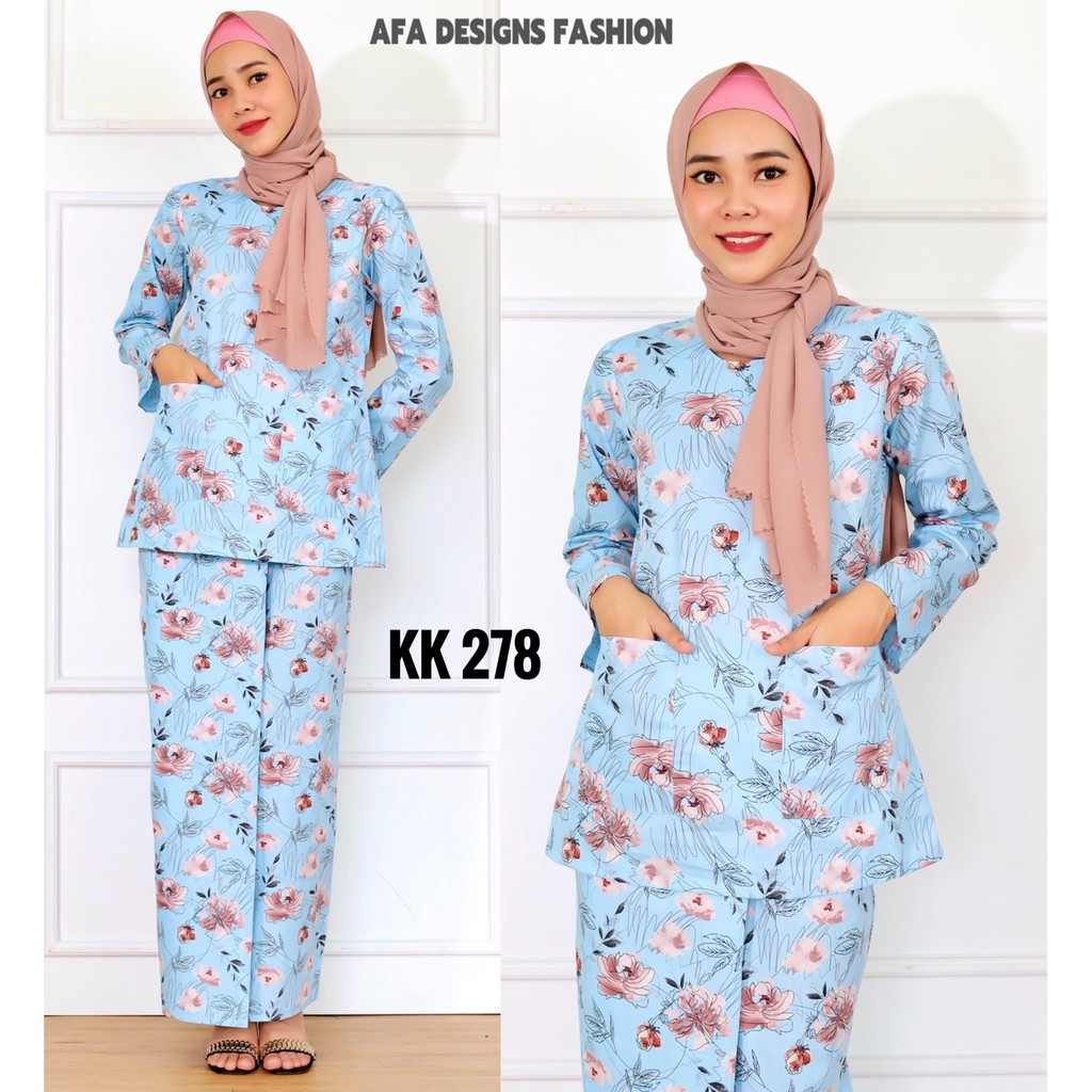  BAJU KURUNG KEDAH  ENGLISH COTTON PREMIUM PROMOSI NEW 