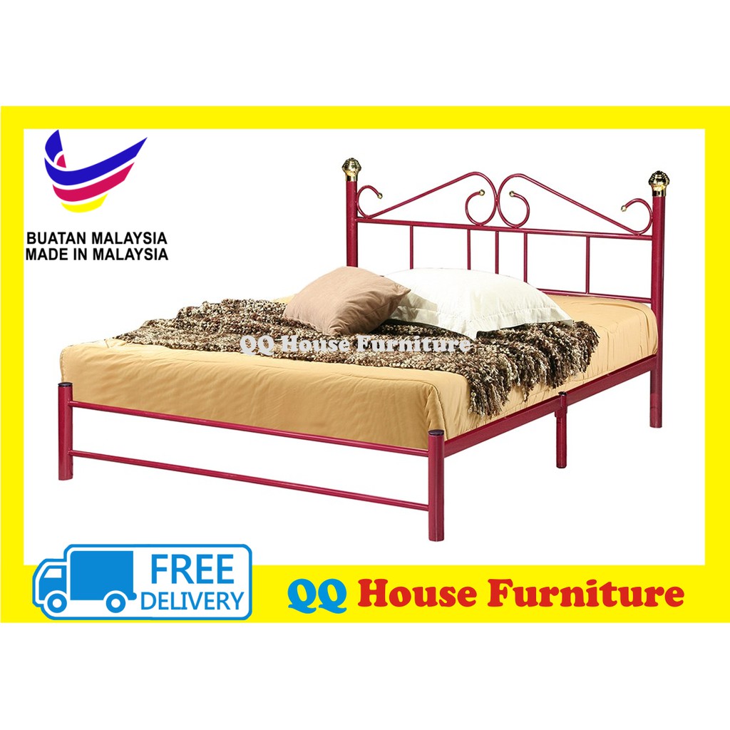 (1 katil 1 order) METAL QUEEN BED /DOUBLE BED FRAME /BED FRAME