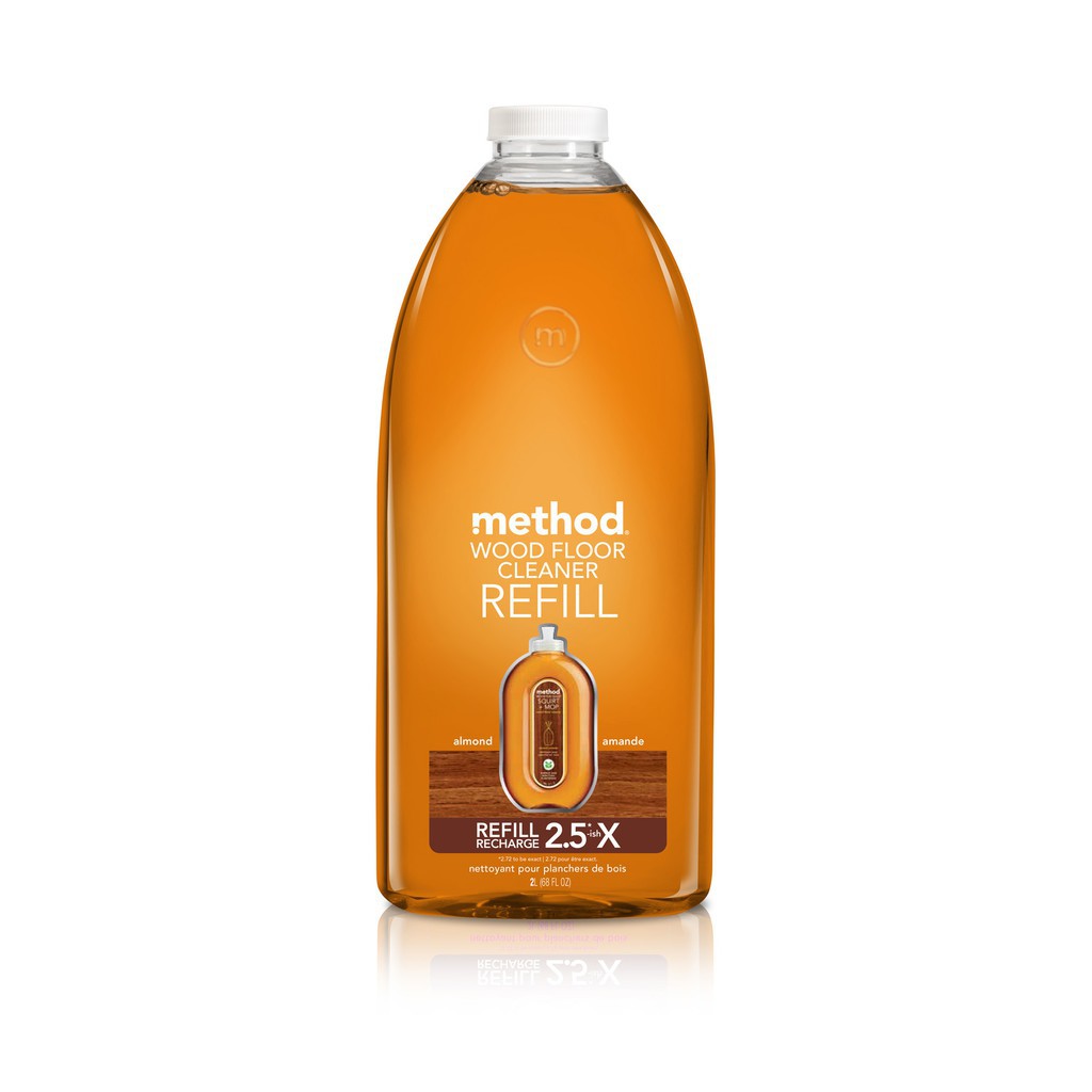 METHOD Wood Floor Cleaner Refill 2L - Almond
