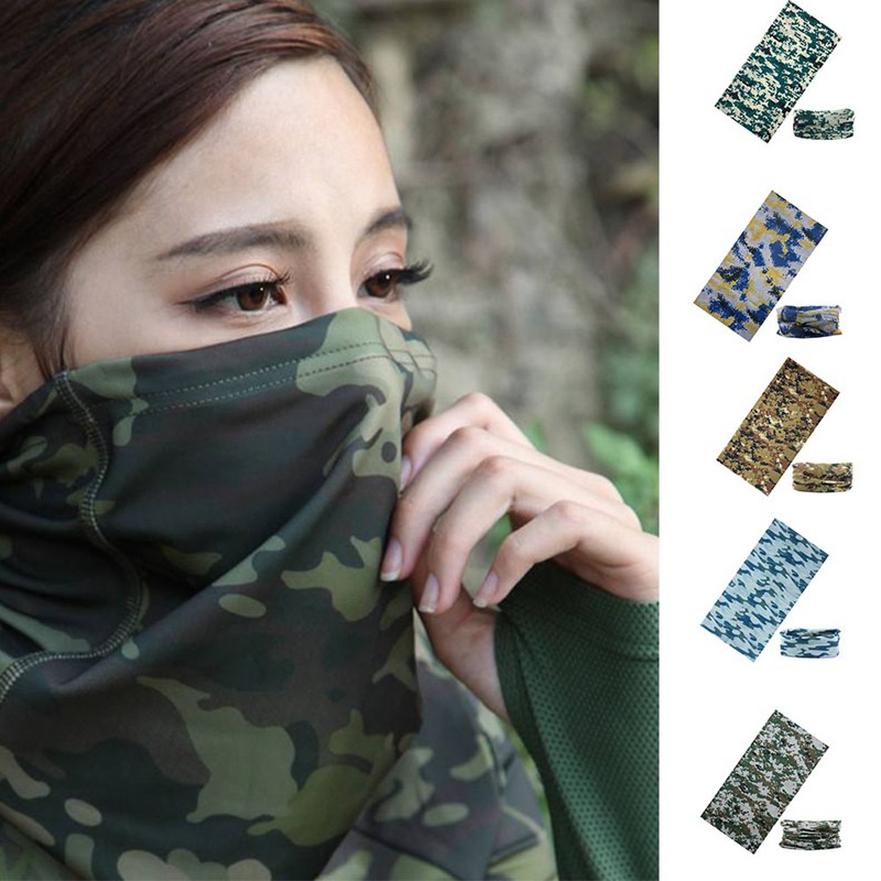 Multi Snood Bandada Scarf Neck warmer Head band Face mask Head wear Ski Fishing