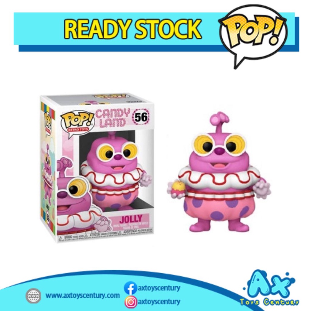 Funko Pop! Retro Toys: Candy Land - Jolly #56 100% Genuine