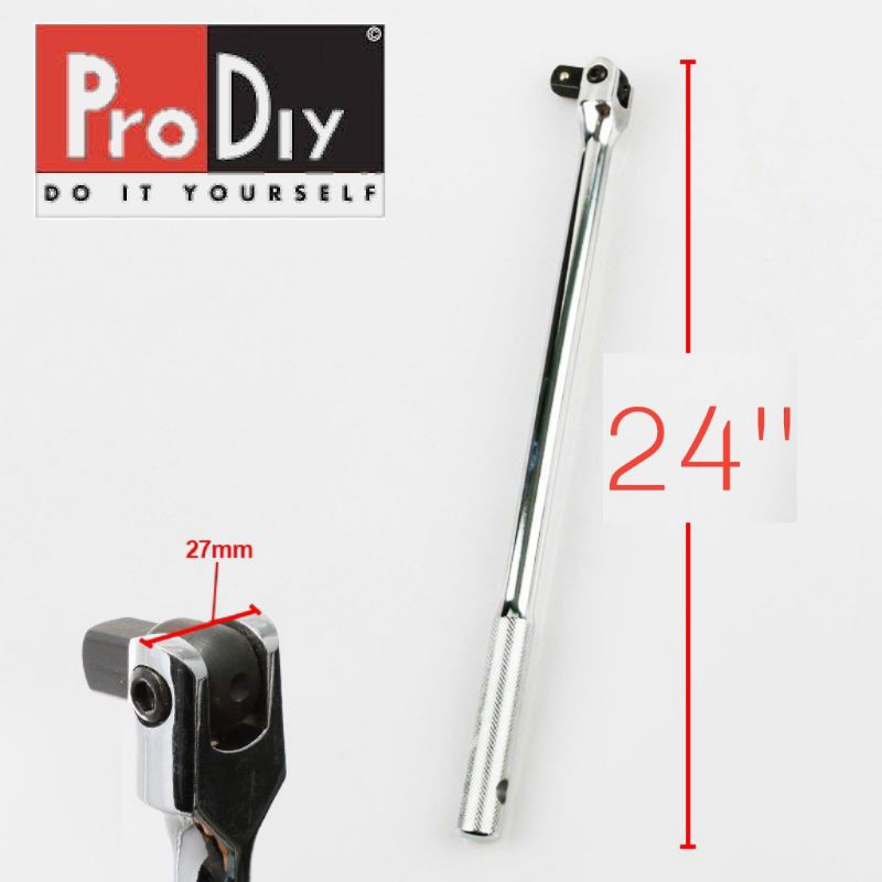 EXTRA LONG ½ Inch Drive Extension Breaker Bar handle, Wrenches 24 inch