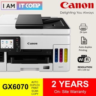 Canon Maxify GX6070 / GX7070 A4 Easy Refillable Ink Tank Printer All In ...