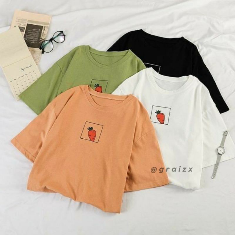 Graizx - Carrot Tee | Shopee Malaysia