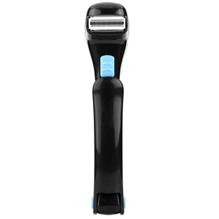 Electric Back Hair Shaver Razor Cordless Folding Body Hair Trimmer