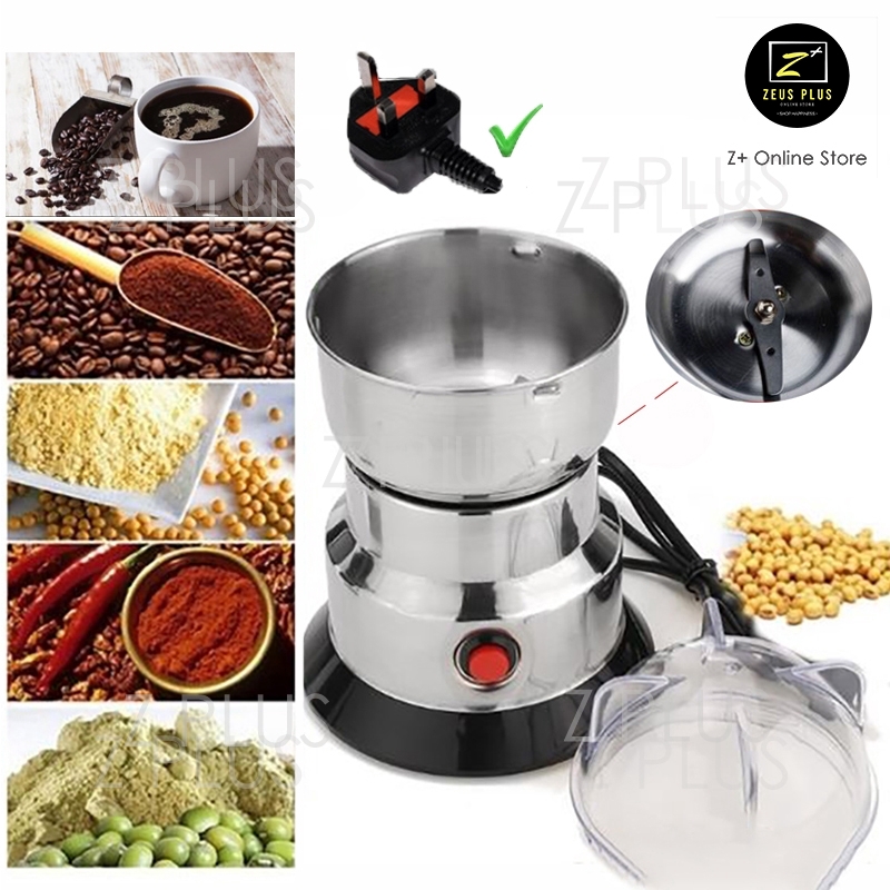 ZPLUS Stainless Steel Electric Coffee Bean Mixer Nut Cereal Rice ...