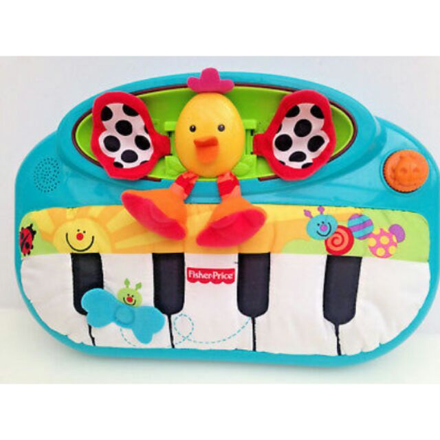 Preloved Fisher Price Peek A Boo Cot Crib Piano Toy Shopee Malaysia