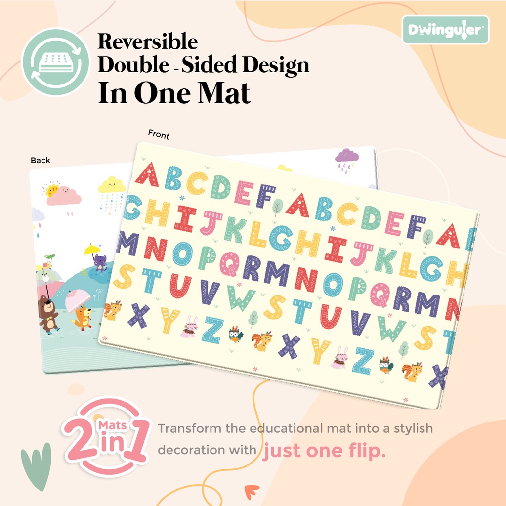 Dwinguler Premium Playmat Size M (190 x 140 x 1.2cm) Shopee Malaysia