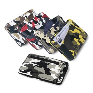 Tri-Fold Digital ACU Army Military Camo Unisex Credit Card Cash Wallet ID Holder 