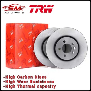 TRW FRONT BRAKE DISC ROTOR TOYOTA CAMRY ACV40 ACV41 ACV51 