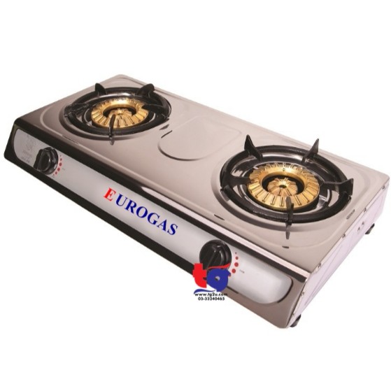 Eurogas S S Gas Stove Cooker Dapur 1313 Shopee Malaysia