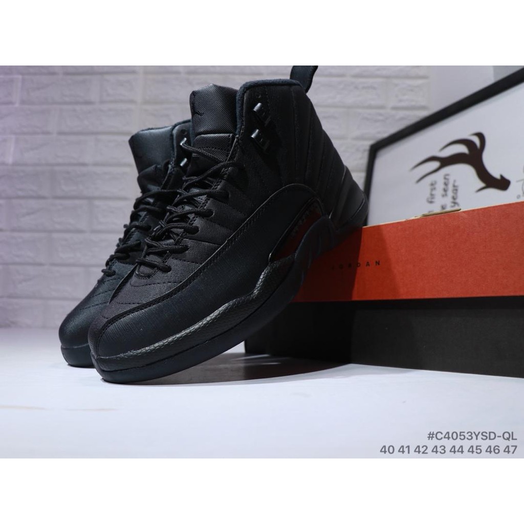 black leather basketball shoes