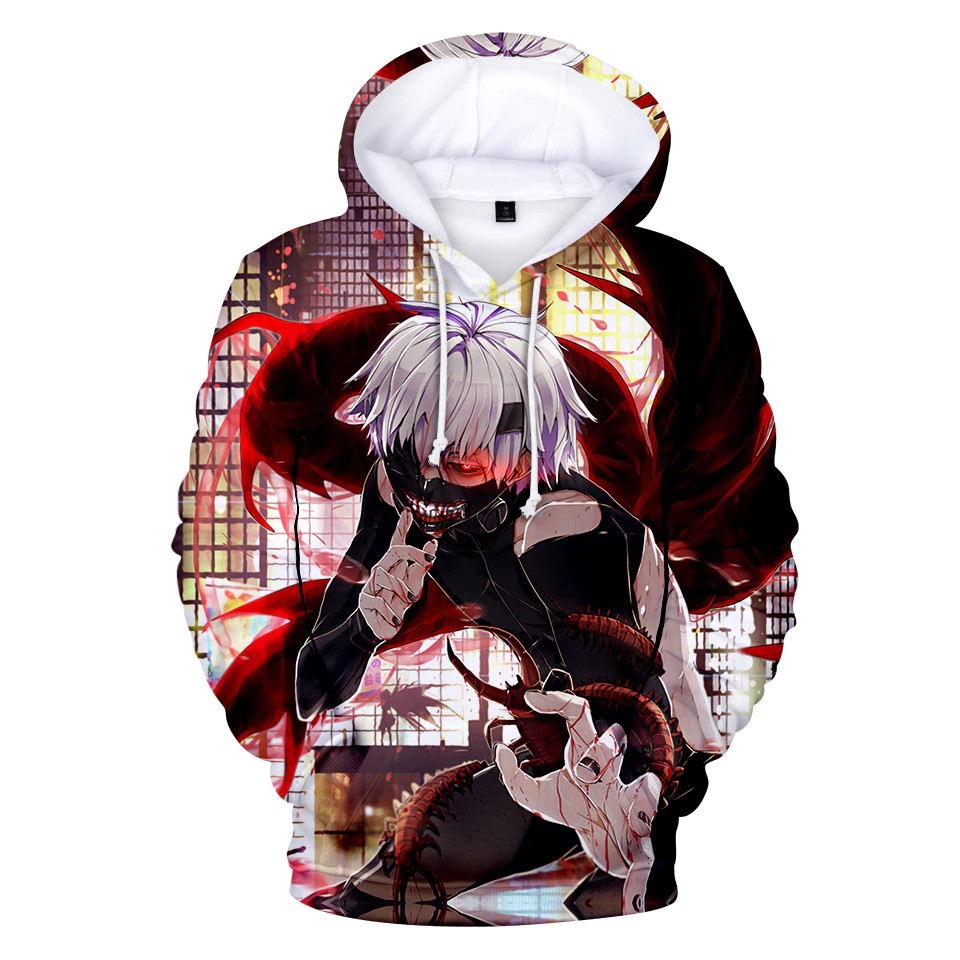 tokyo ghoul 3d hoodie