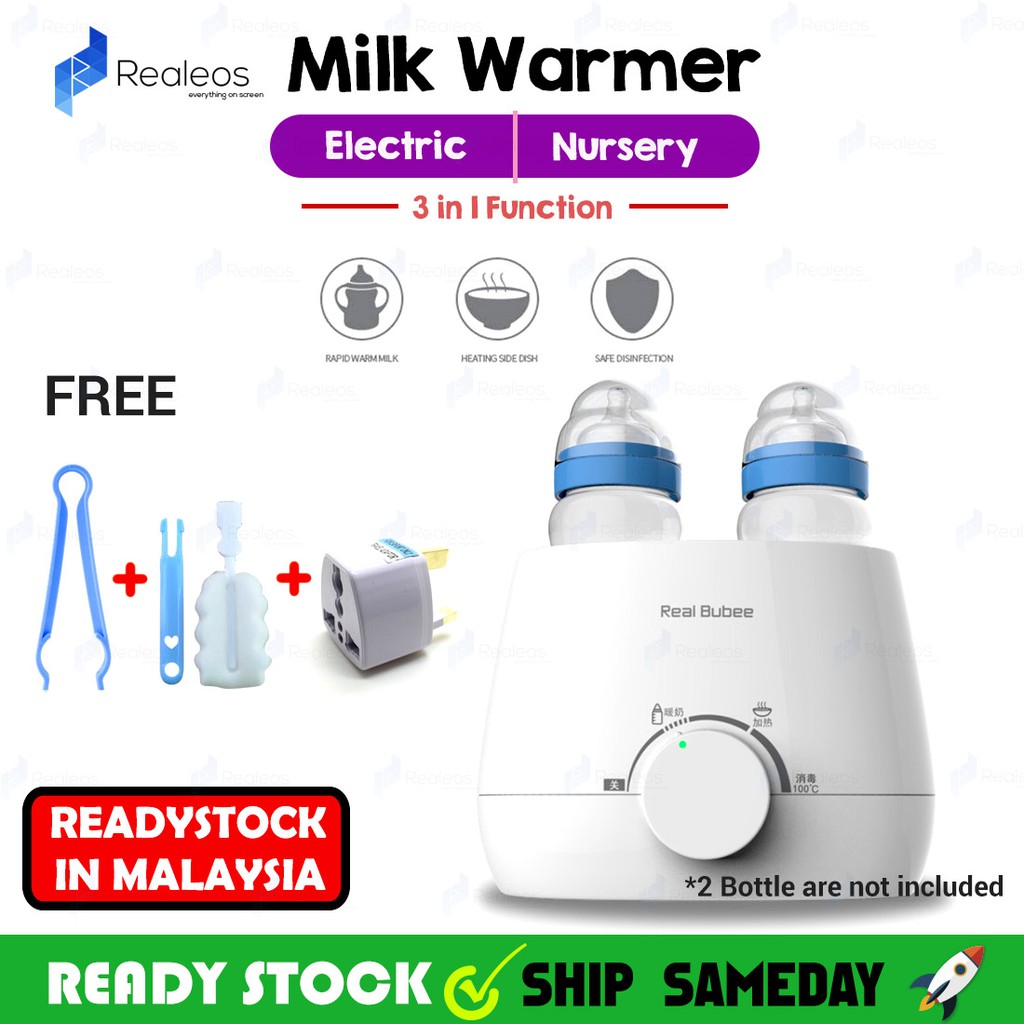 real bubee baby bottle warmer
