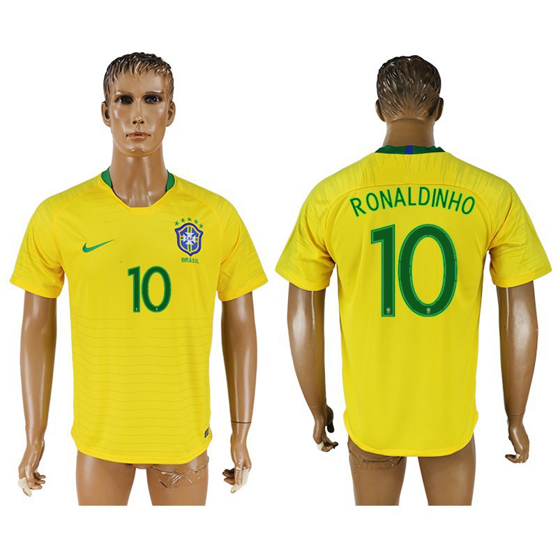 ronaldinho brazil jersey number