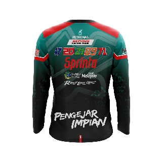 Petronas KYT Yamaha Long Sleeve Sublimation Jersey | Shopee Malaysia