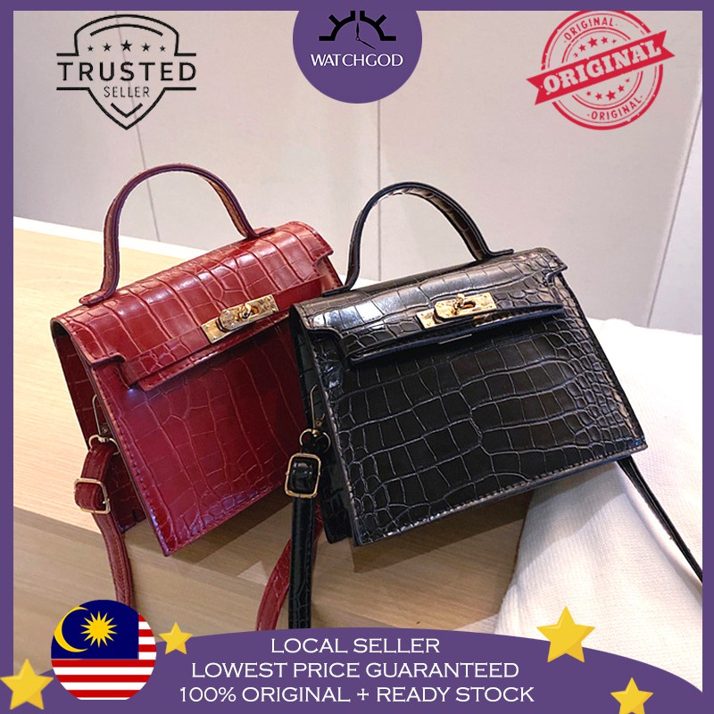 Casual Handbags Best Seller Korean Luxury Square Elegant Fashion Sling Bag Shoulder Women Handbag Beg Tangan Wanit Shopee Malaysia