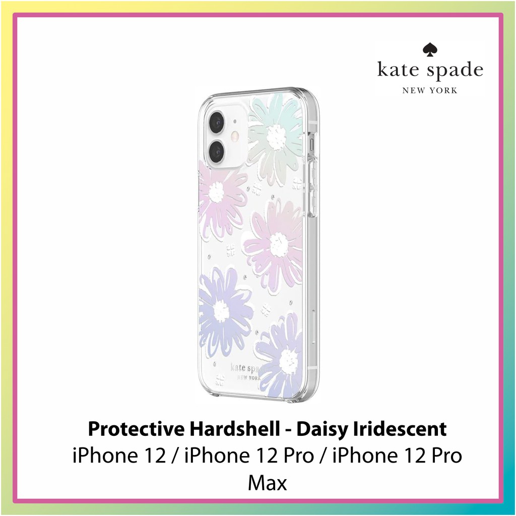 Kate Spade Protective Hardshell for iPhone 12/12 Pro Daisy Iridescent - iPhone  Case * 100% Authentic * Kate Spade * | Shopee Malaysia