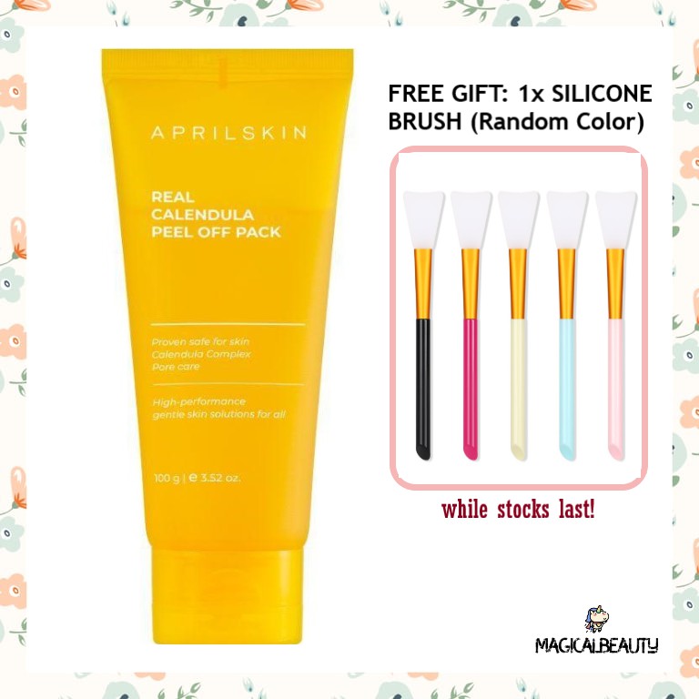 April Skin Real Calendula Peel Off Pack 100g 100 Original Aprilskin Shopee Malaysia