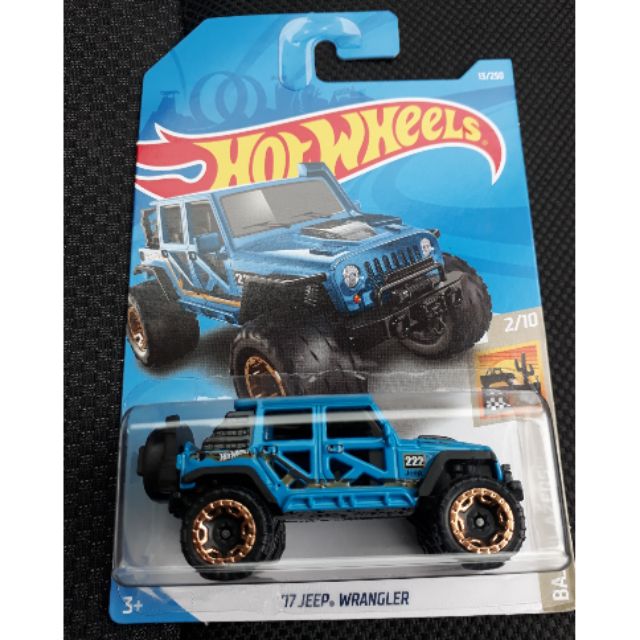 17 jeep wrangler hot wheels