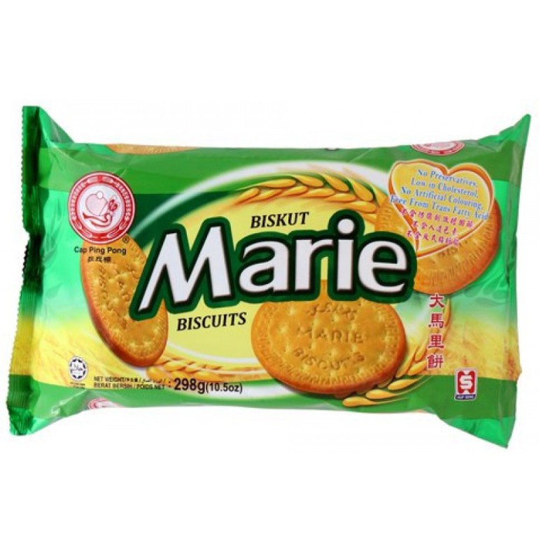 HUP SENG Cap Ping Pong Biskut Marie (298g) | Shopee Malaysia