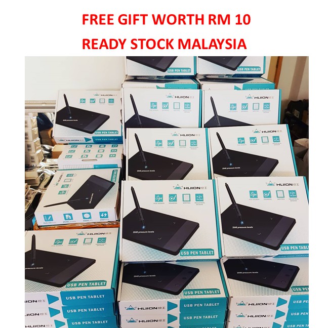 Promosi Malaysia Ready Stock Huion 4 X 2 23 Inches Osu Tablet Graphics Drawing Pen Tablet 420 Free Worth Rm 10 Shopee Malaysia