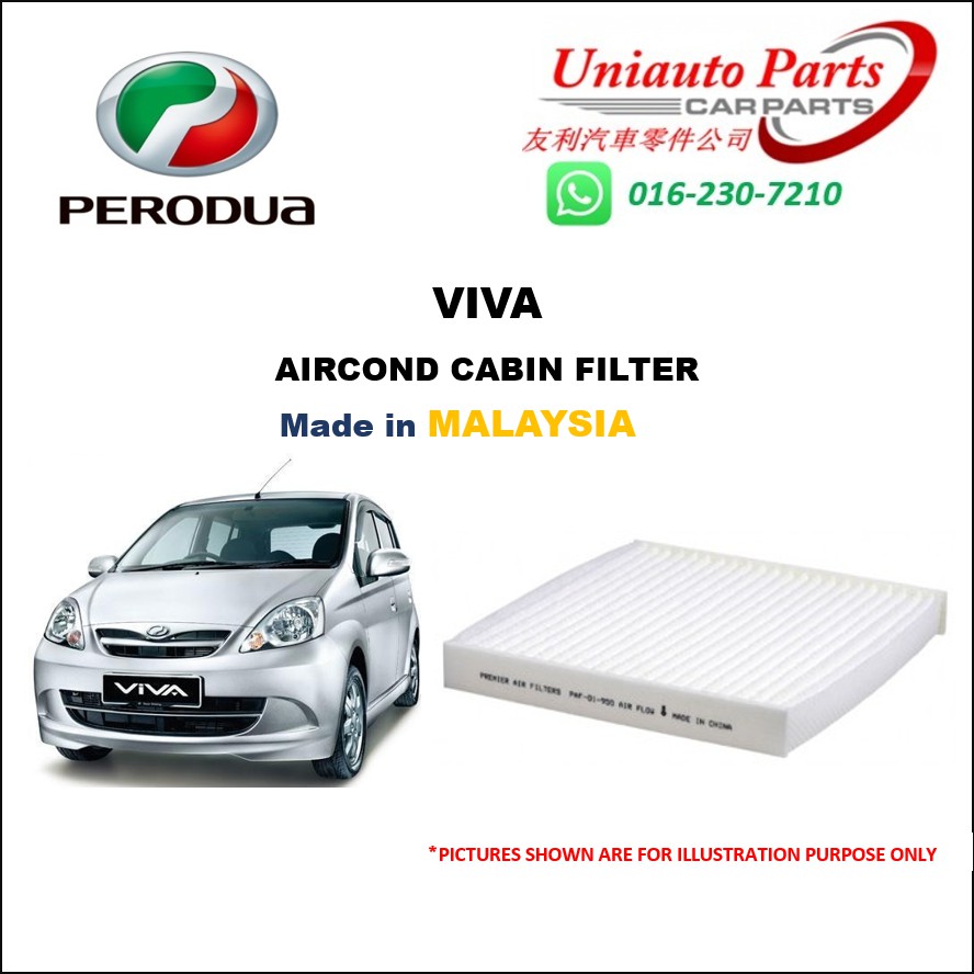 PERODUA VIVA AIRCOND FILTER  Shopee Malaysia