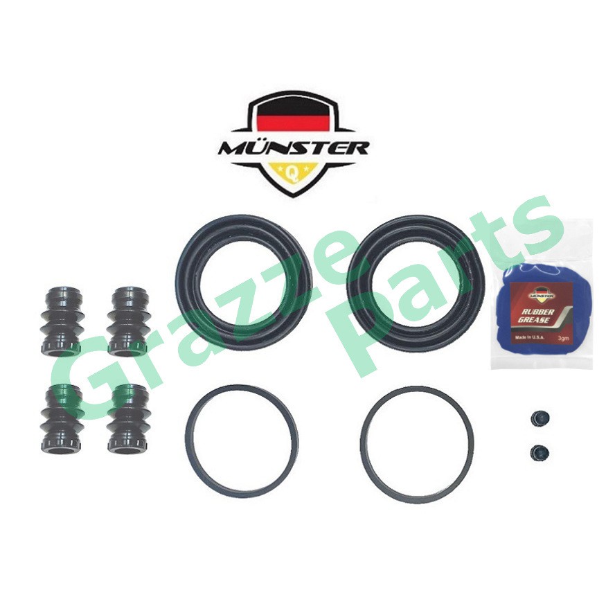 Münster Disc Brake Caliper Repair Kit (Full Set) Front for PW890075 - 54mm Proton Waja 1.6 1.8