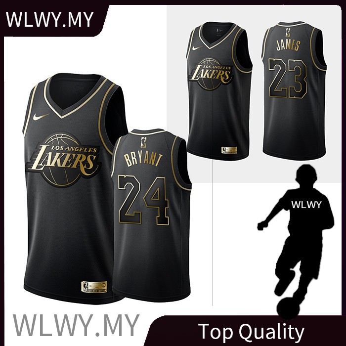 kobe bryant black golden edition jersey