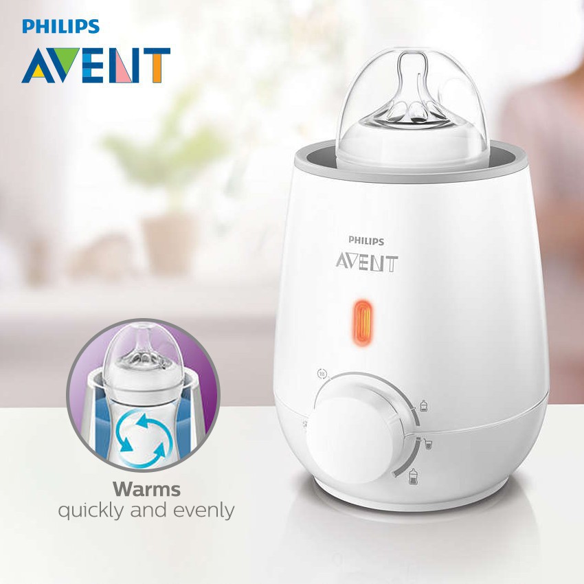 philips avent warms quickly and evenly