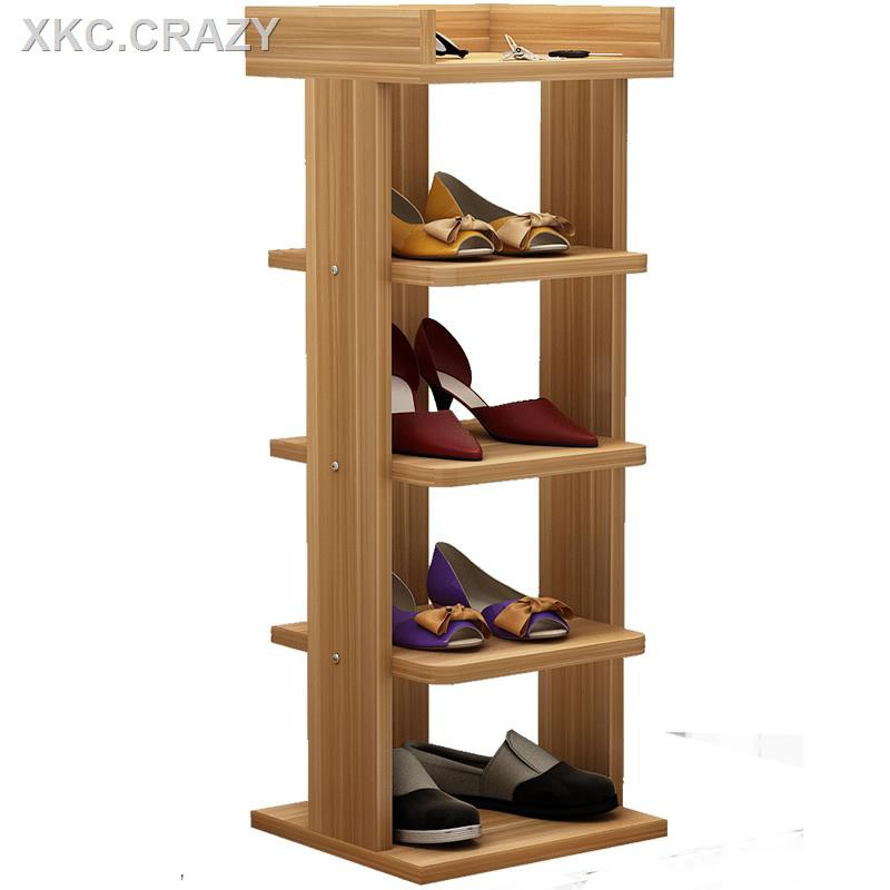 Shoe Rack Home Door Wooden Shoe Rack Vertical Simple Creative Small Cabinet Save Space Dust Proof Multi Layer Shopee Malaysia