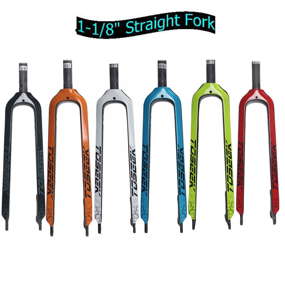 toseek carbon rigid fork