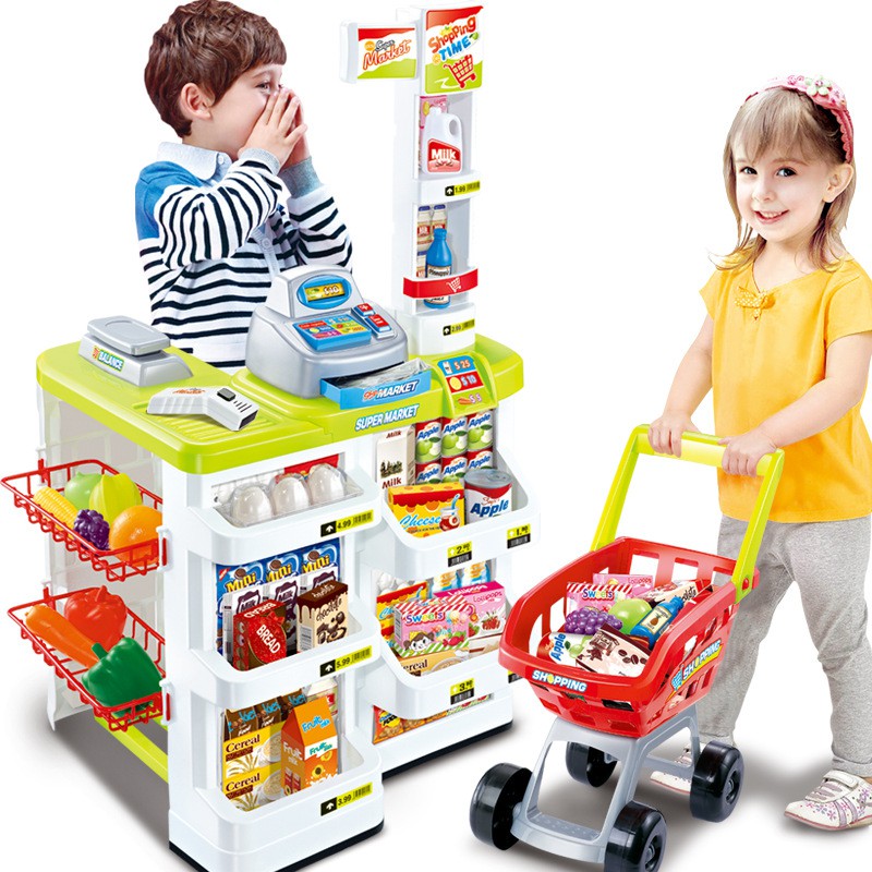 supermarket toy set