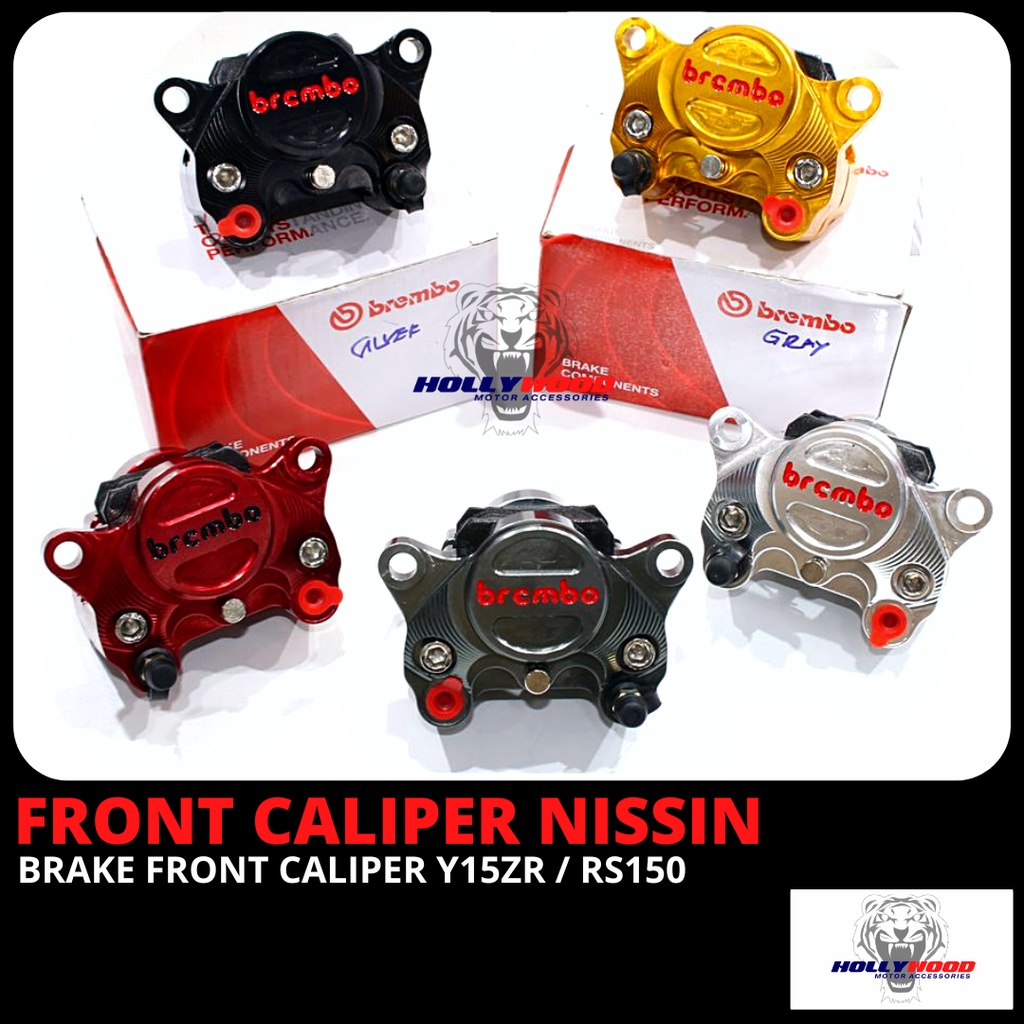 KYT BRAKE CALIPER UNIVERSAL P34 2 POT CALIPER YAMAHA Y15ZR LC135 RS150