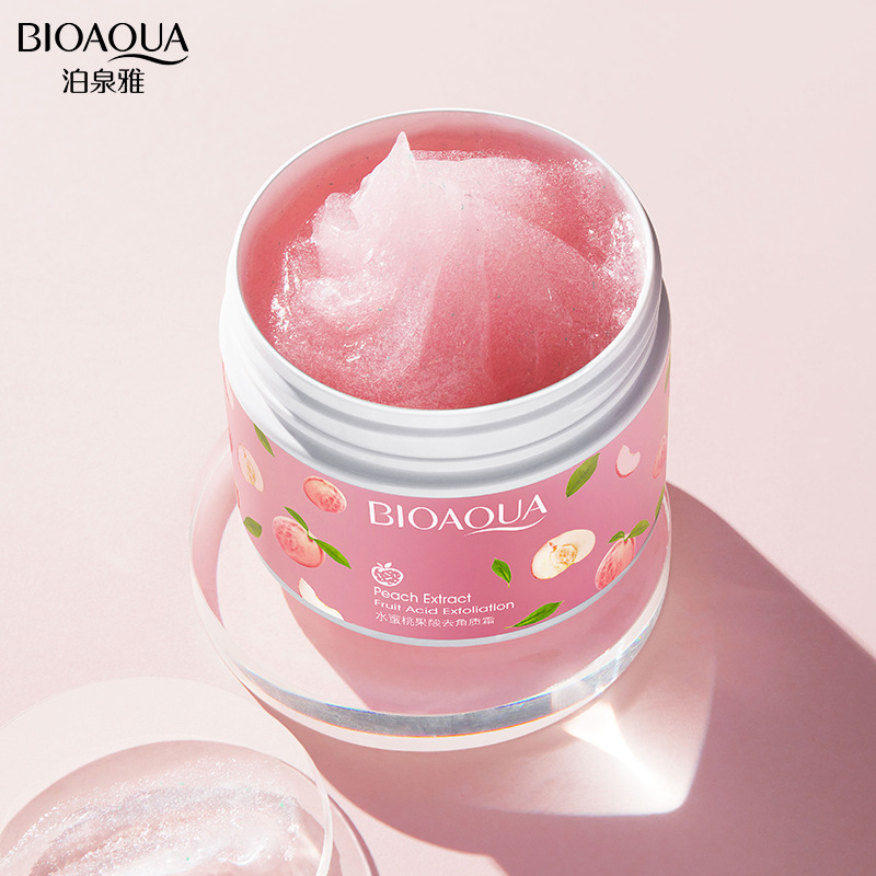 BIOAQUA Peach Extract Fruit Acid Exfoliating Face Gel 140g Shopee