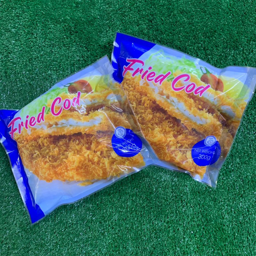 Fried Cod Fish 炸鳕鱼 5pcs 300g Pack Shopee Malaysia