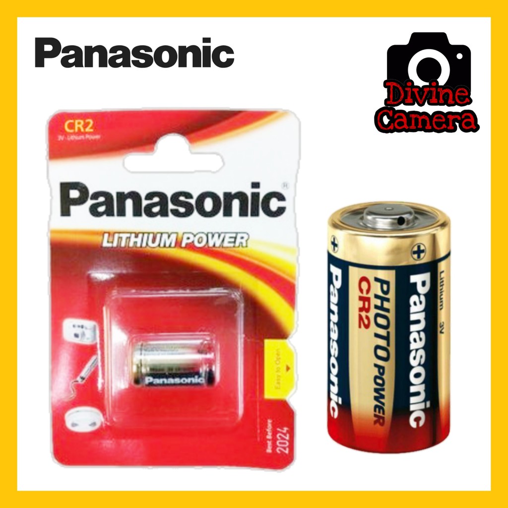 Panasonic CR2 Lithium Battery (3V) / Panasonic CR123A Lithium Battery ...