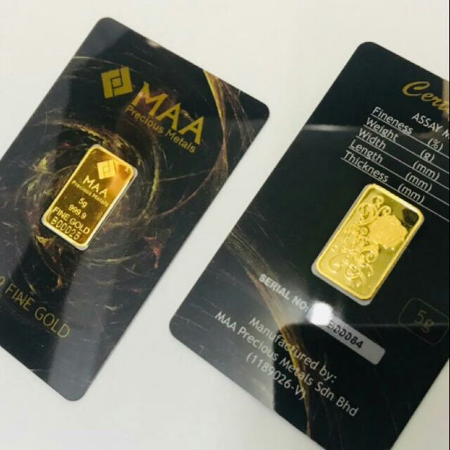 Bar 999 gold harga emas Public Gold