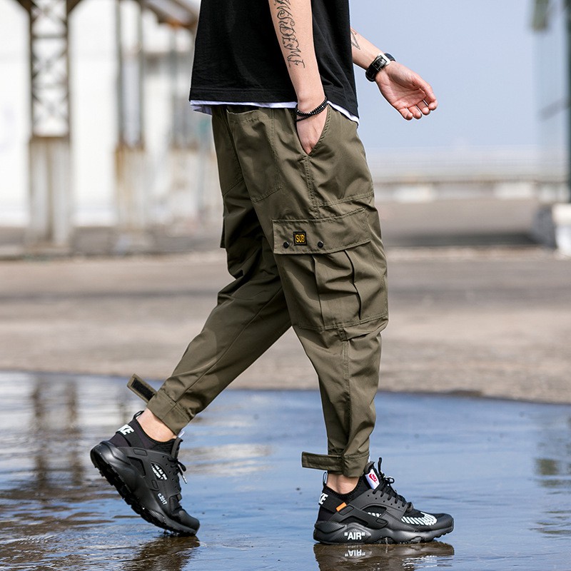 army sweatpants with pockets