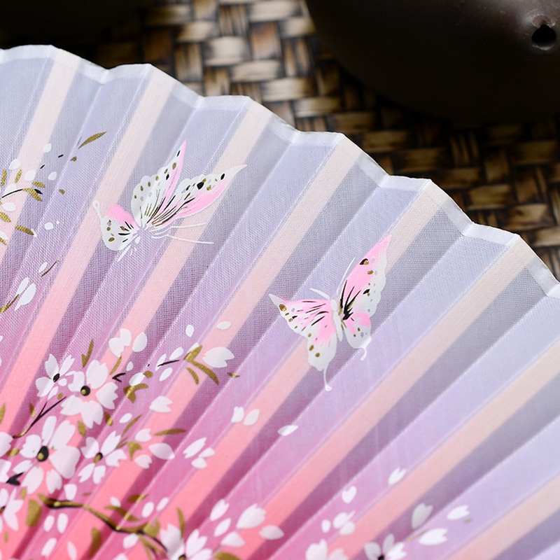 Versatile Must Chinese style antique Japanese retro Folding Fan Durable - Image 5