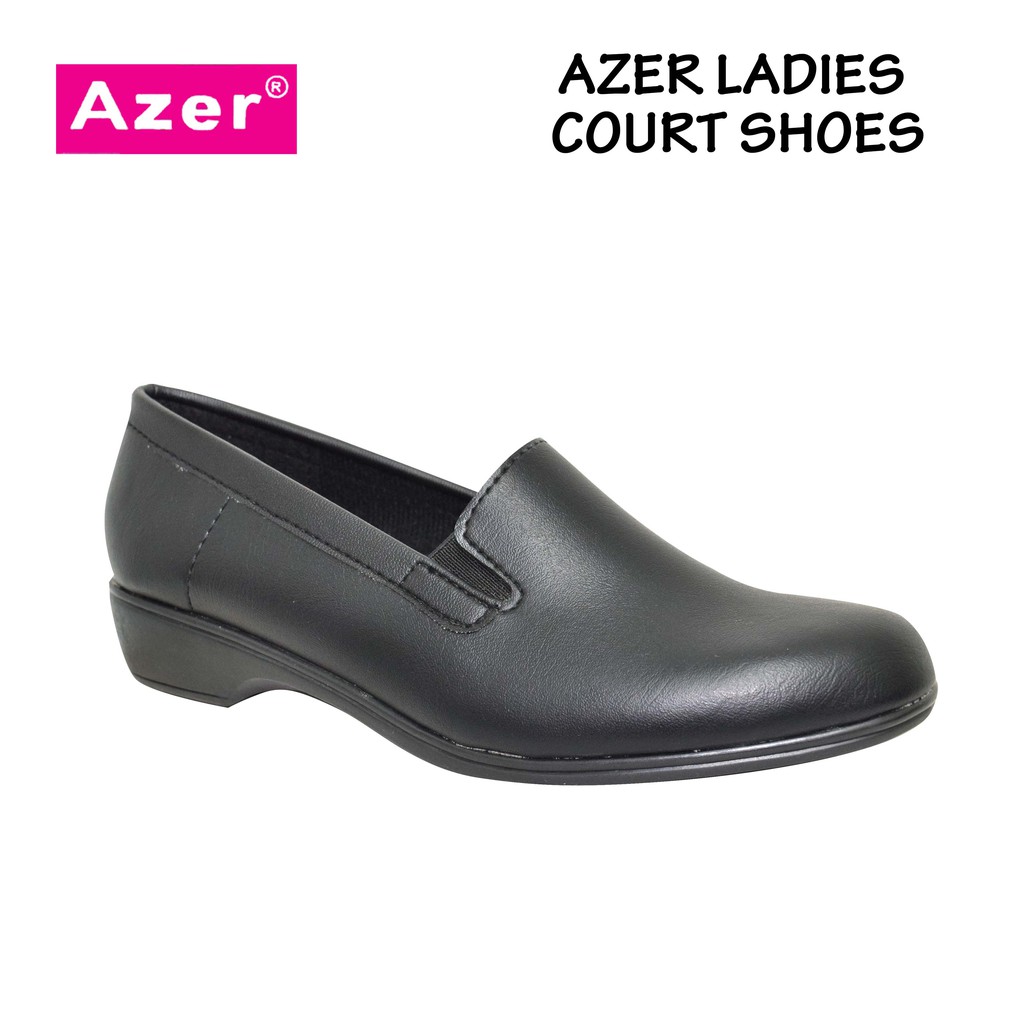 Azer 82-2486 Lady Black Working Formal Shoes | Shopee Malaysia