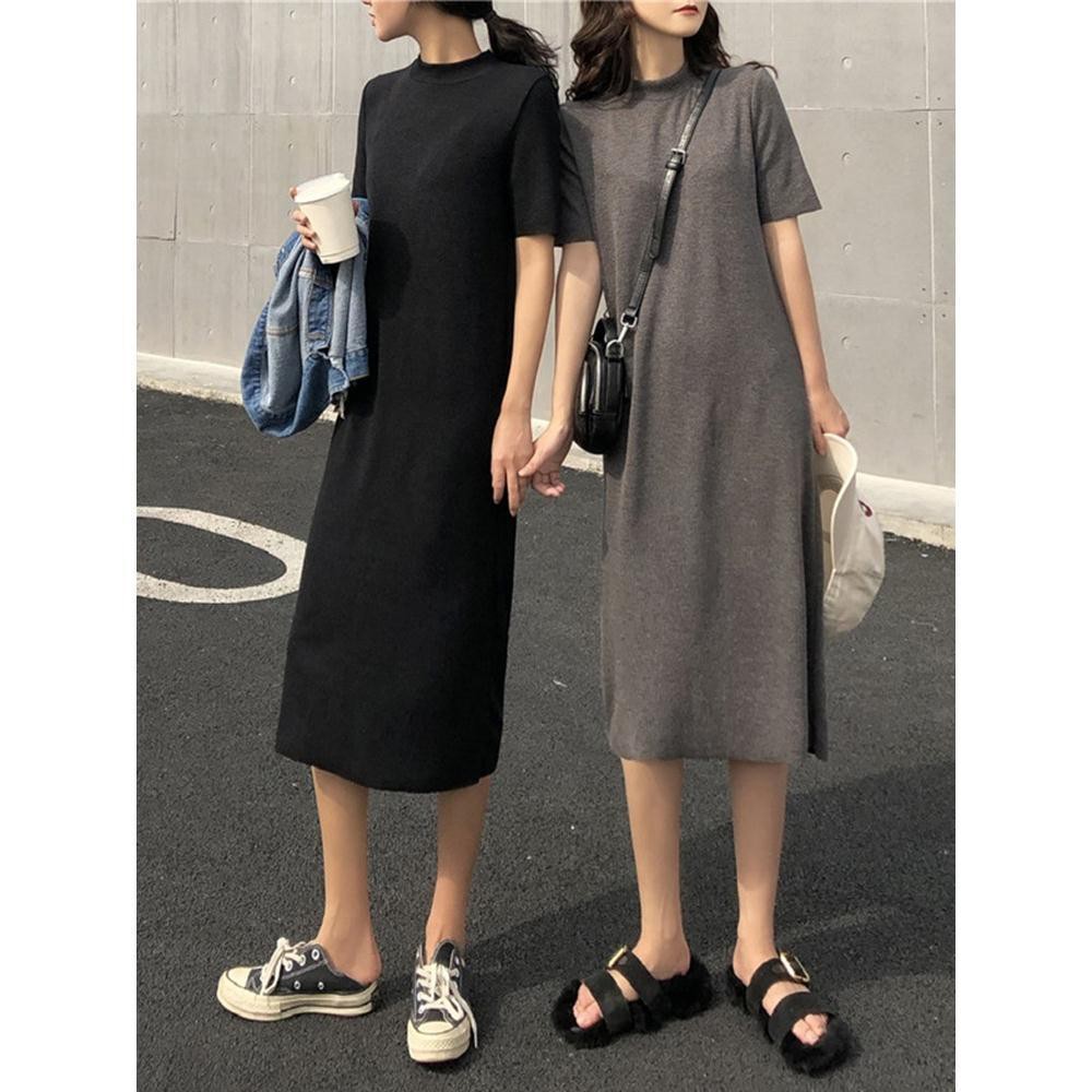 t shirt dress mid length